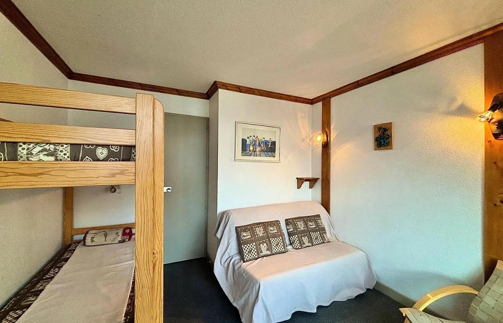 公寓 Residence Lac Du Lou - Appartement 4 Pers Expose Sud Au Coeur Des Menuires Mae-5584 圣马丁德贝尔维尔 法国