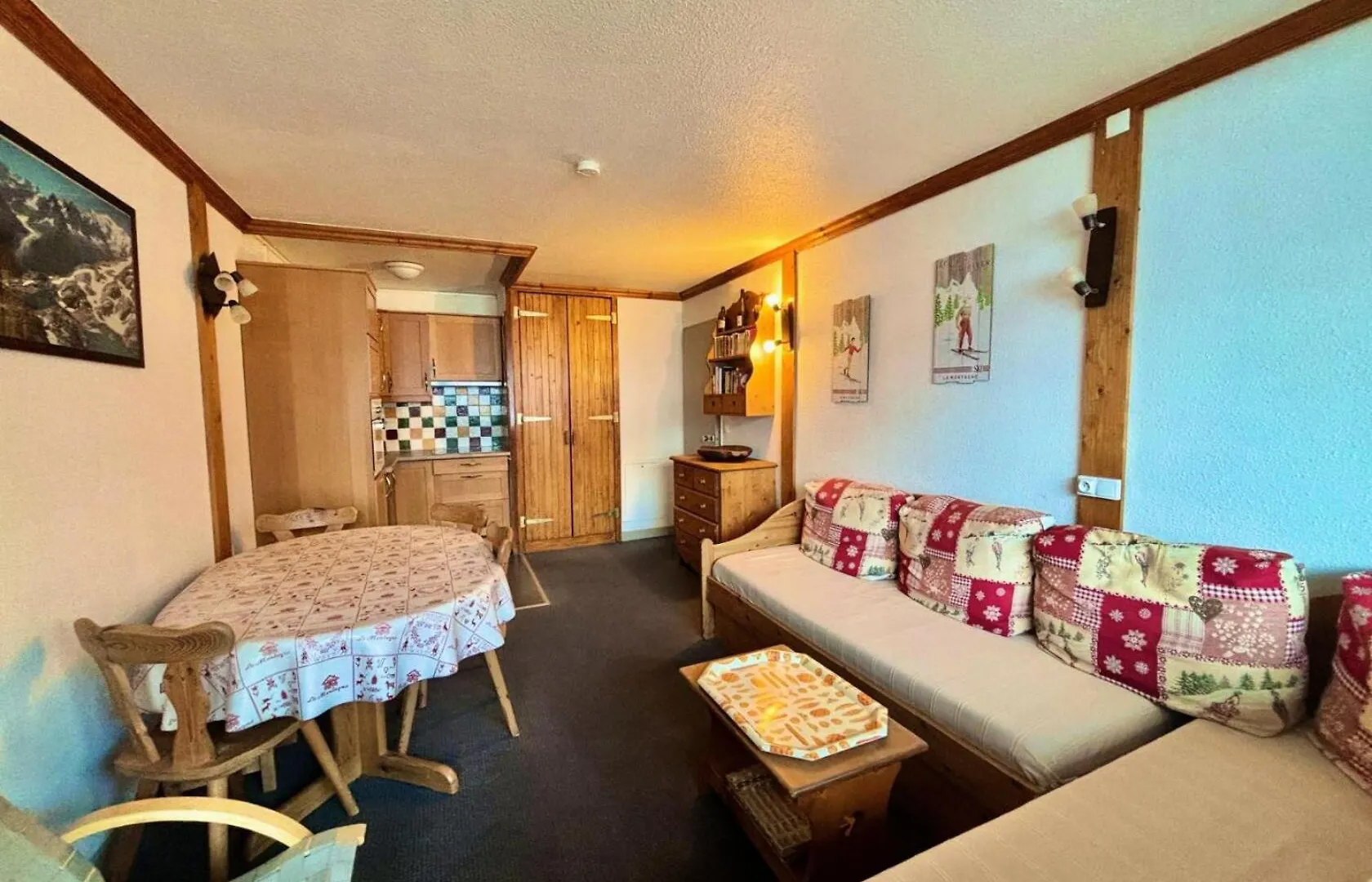 Residence Lac Du Lou - Appartement 4 Pers Expose Sud Au Coeur Des Menuires Mae-5584 圣马丁德贝尔维尔 公寓